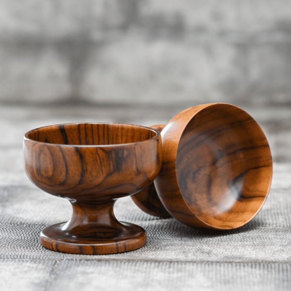 WOODEN ICE CREAM CUP